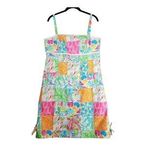 Lilly Pulitzer Originals sz 14 Bel Air Shift Dress Carson’s Grandstand Derby
